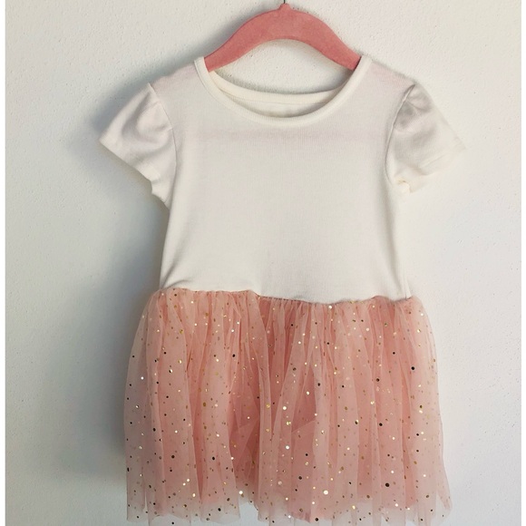 Tucker + Tate White / Pink  Princess Dress with Fox Fur Jacket. New. - Picture 5 of 8